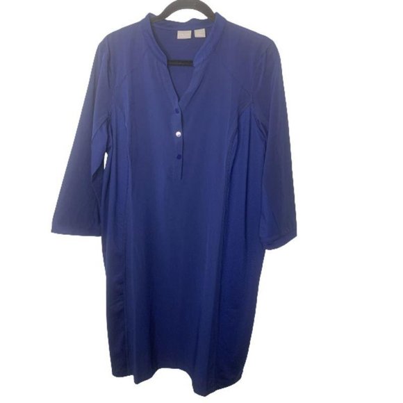 Chico's Dresses & Skirts - Chico's Zenergy 3/4 Sleeves Popover Sheath Dress 2